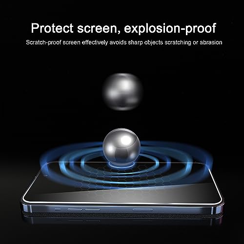 Ailun Glass Screen Protector for iPhone 14 / iPhone 13 / iPhone 13 Pro [6.1 Inch] Display 3 Pack Tempered Glass, Case Friendly